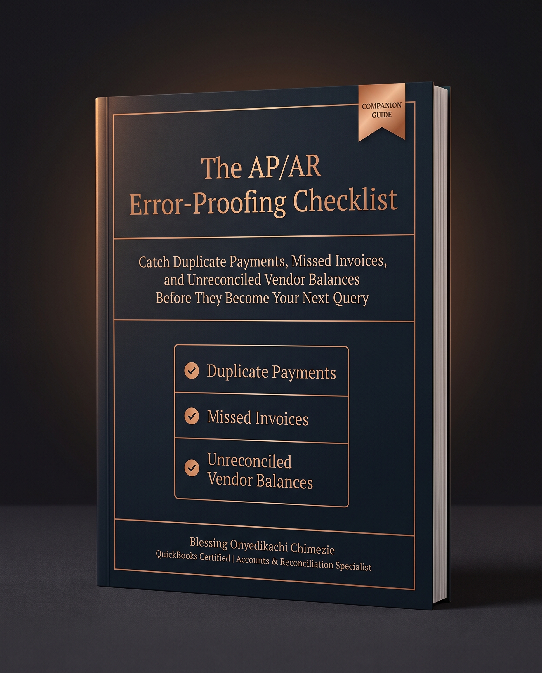 The AP/AR Error-Proofing Checklist cover thumbnail