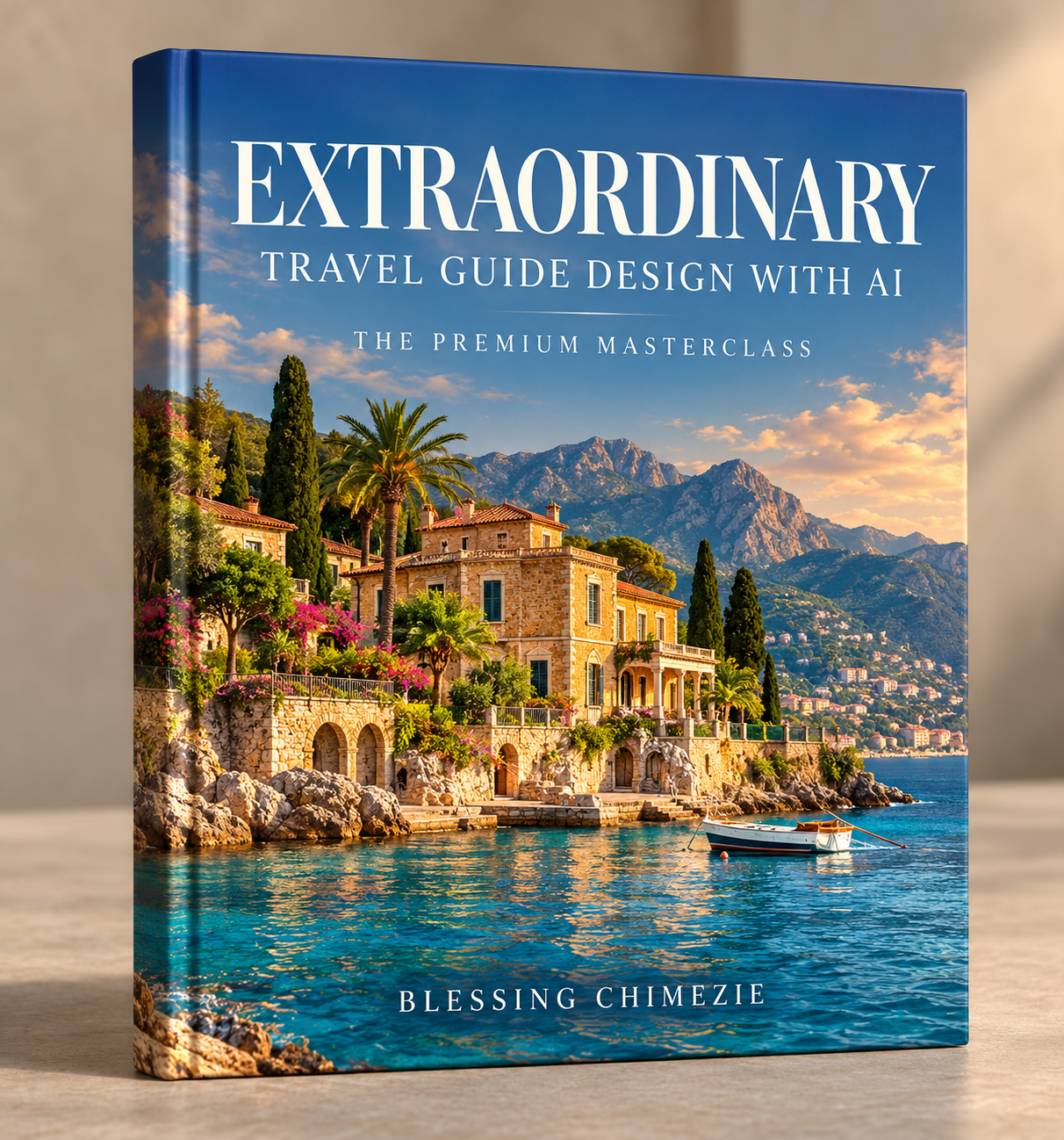 Extraordinary Travel Guide Design with AI masterclass book